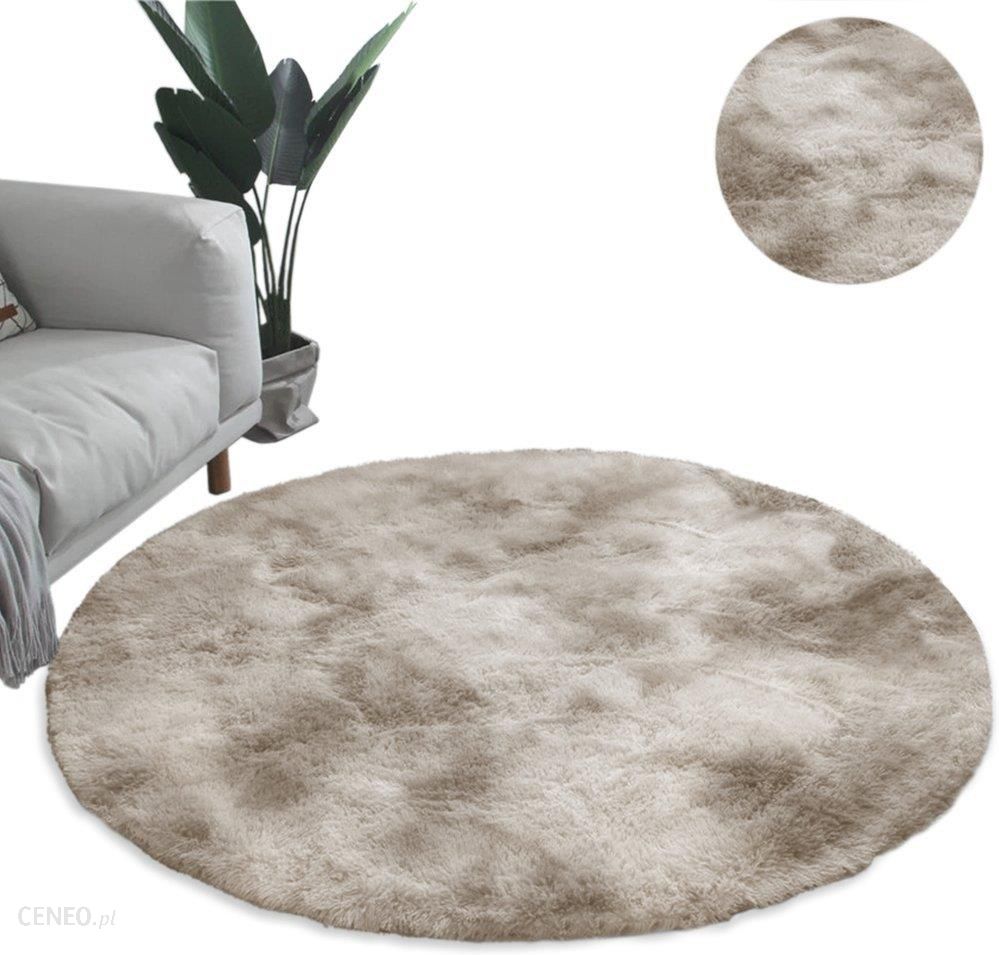 i-strado-dywan-okragly-ombre-140x140-ombrecamel-bezowy